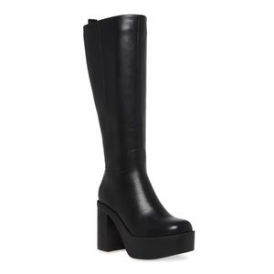 Madden Girl Gabby Platform Boot in Black